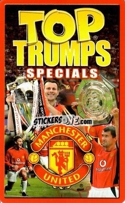 Sticker Title card - Manchester United 2003-2004
 - Top Trumps