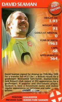 Cromo David Seaman - Arsenal Untouchables 2004-2005
 n. 32 - Top Trumps