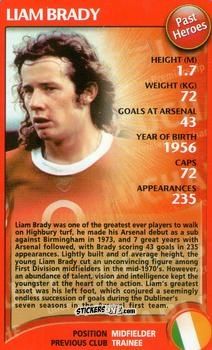 Cromo Liam Brady - Arsenal Untouchables 2004-2005
 n. 27 - Top Trumps
