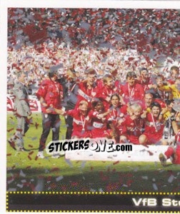 Sticker VfB Stuttgart - German Football Bundesliga 2007-2008 n. 1 - Panini