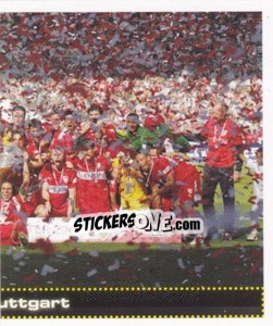 Sticker VfB Stuttgart - German Football Bundesliga 2007-2008 n. 2 - Panini