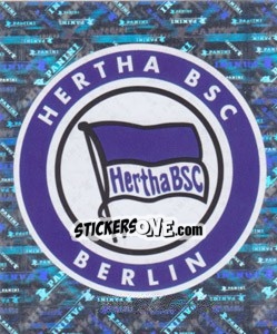 Sticker Wappen Hertha BSC - German Football Bundesliga 2007-2008 n. 9 - Panini