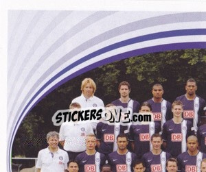 Sticker Team Hertha BSC - German Football Bundesliga 2007-2008 n. 10 - Panini