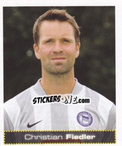 Sticker Christian Fiedler - German Football Bundesliga 2007-2008 - Panini