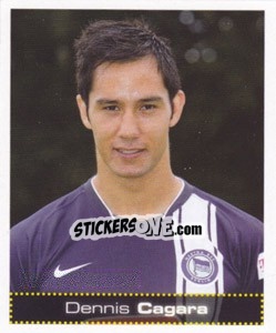 Sticker Dennis Cagara - German Football Bundesliga 2007-2008 - Panini