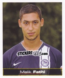 Cromo Malik Fathi - German Football Bundesliga 2007-2008 - Panini