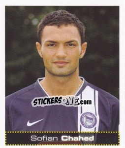 Sticker Sofian Chahed - German Football Bundesliga 2007-2008 - Panini