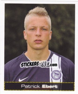 Sticker Patrick Ebert - German Football Bundesliga 2007-2008 - Panini