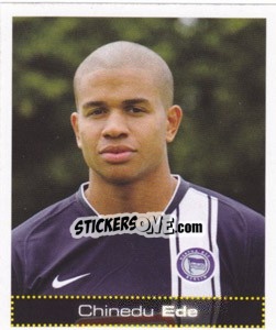 Cromo Chinedu Ede - German Football Bundesliga 2007-2008 - Panini