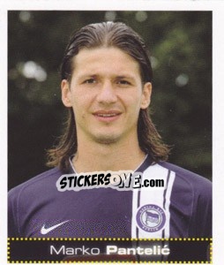 Cromo Marko Pantelic - German Football Bundesliga 2007-2008 - Panini