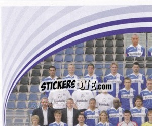 Sticker Team DSC Arminia Bielefeld - German Football Bundesliga 2007-2008 n. 37 - Panini