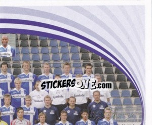 Sticker Team DSC Arminia Bielefeld - German Football Bundesliga 2007-2008 n. 38 - Panini