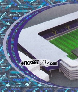 Sticker SchücoArena - German Football Bundesliga 2007-2008 n. 41 - Panini