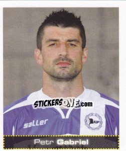 Sticker Petr Gabriel - German Football Bundesliga 2007-2008 - Panini