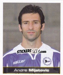 Sticker Andre Mijatovic - German Football Bundesliga 2007-2008 n. 49 - Panini