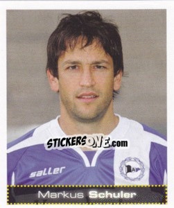 Sticker Markus Schuler - German Football Bundesliga 2007-2008 n. 51 - Panini