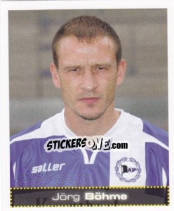 Sticker Jörg Böhme - German Football Bundesliga 2007-2008 n. 52 - Panini