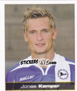 Sticker Jonas Kamper - German Football Bundesliga 2007-2008 n. 53 - Panini