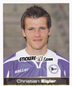 Sticker Christian Eigler - German Football Bundesliga 2007-2008 - Panini