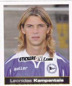 Sticker Leonidas Kampantais - German Football Bundesliga 2007-2008 n. 58 - Panini