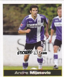 Sticker Andre Mijatovic - German Football Bundesliga 2007-2008 n. 62 - Panini
