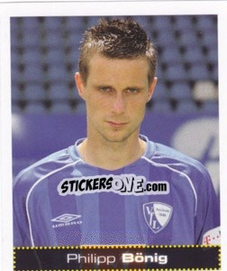 Sticker Philipp Bönig - German Football Bundesliga 2007-2008 - Panini