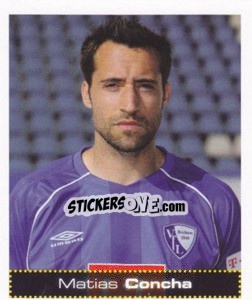 Cromo Matias Concha - German Football Bundesliga 2007-2008 - Panini