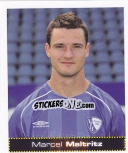 Sticker Marcel Maltritz - German Football Bundesliga 2007-2008 - Panini