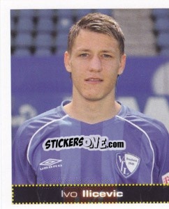 Sticker Ivo Ilicevic - German Football Bundesliga 2007-2008 n. 80 - Panini