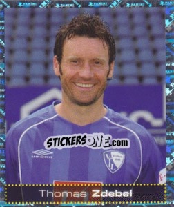 Sticker Thomas Zdebel - German Football Bundesliga 2007-2008 - Panini