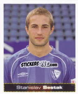 Cromo Stanislav Sestak - German Football Bundesliga 2007-2008 - Panini