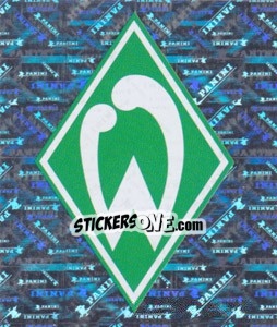 Sticker Wappen Werder Bremen - German Football Bundesliga 2007-2008 n. 90 - Panini