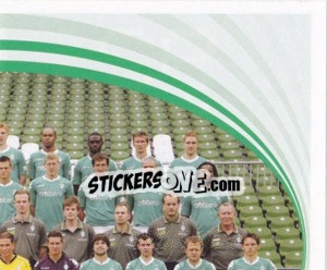 Sticker Team Werder Bremen - German Football Bundesliga 2007-2008 - Panini