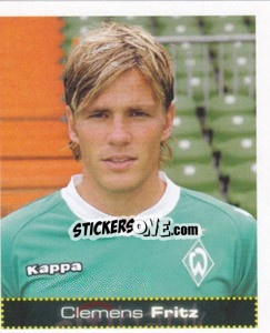 Sticker Clemens Fritz - German Football Bundesliga 2007-2008 - Panini