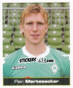 Sticker Per Mertesacker - German Football Bundesliga 2007-2008 n. 99 - Panini