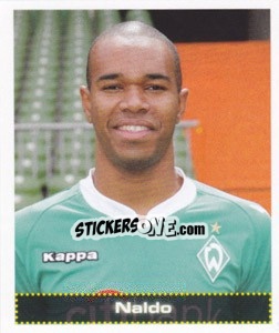 Sticker Naldo - German Football Bundesliga 2007-2008 - Panini