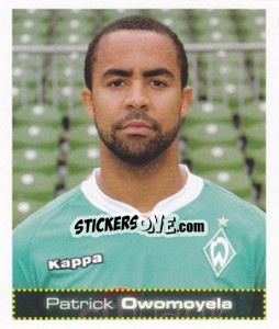 Sticker Patrick Owomoyela - German Football Bundesliga 2007-2008 - Panini