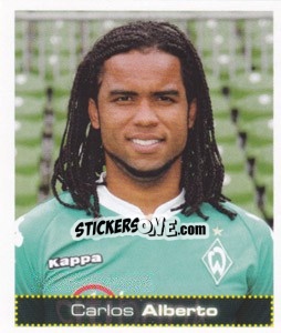 Sticker Carlos Alberto - German Football Bundesliga 2007-2008 - Panini