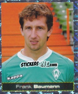 Cromo Frank Baumann - German Football Bundesliga 2007-2008 - Panini