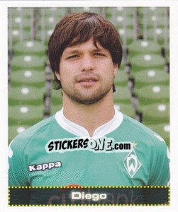 Sticker Diego - German Football Bundesliga 2007-2008 - Panini