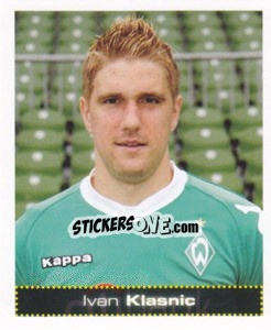 Sticker Ivan Klasnic - German Football Bundesliga 2007-2008 - Panini