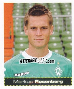 Figurina Markus Rosenberg - German Football Bundesliga 2007-2008 - Panini