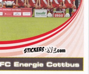 Cromo Team FC Energie Cottbus - German Football Bundesliga 2007-2008 - Panini