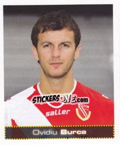 Cromo Ovidiu Burca - German Football Bundesliga 2007-2008 - Panini