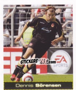 Sticker Dennis Sorensen - German Football Bundesliga 2007-2008 - Panini