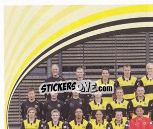 Sticker Team Borussia Dortmund - German Football Bundesliga 2007-2008 - Panini