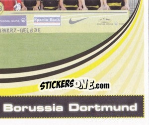 Sticker Team Borussia Dortmund - German Football Bundesliga 2007-2008 - Panini