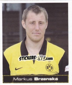 Sticker Markus Brzenska - German Football Bundesliga 2007-2008 - Panini