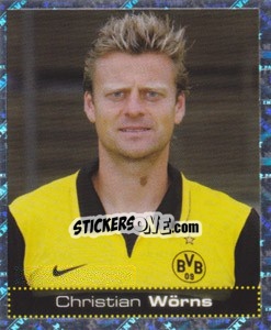 Cromo Christian Wörns - German Football Bundesliga 2007-2008 - Panini