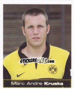 Figurina Marc Andre Kruska - German Football Bundesliga 2007-2008 - Panini